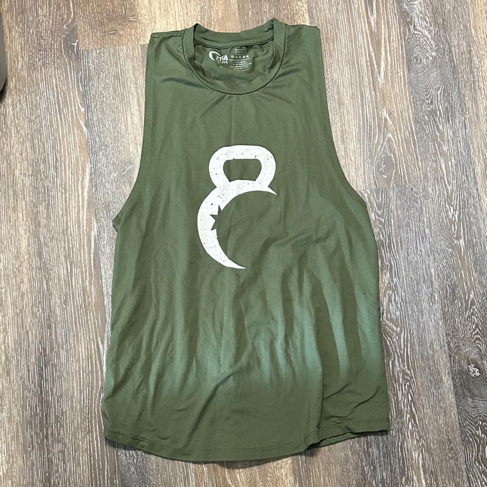ZYIA Olive Green Active Tank